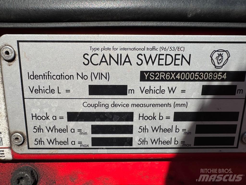 Scania R 560 Tømmertransport