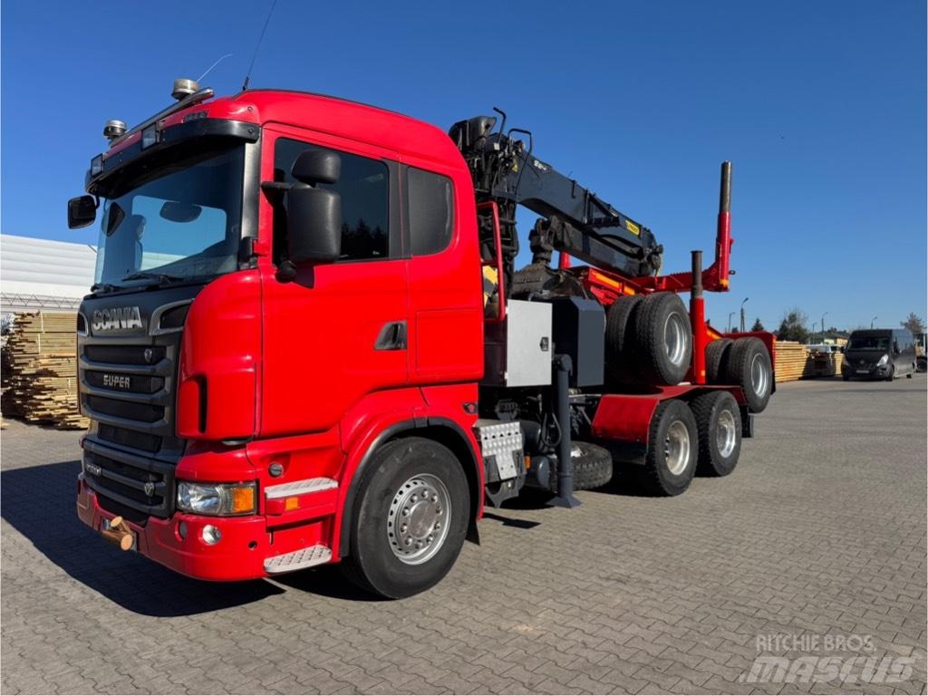 Scania R 560 Tømmertransport