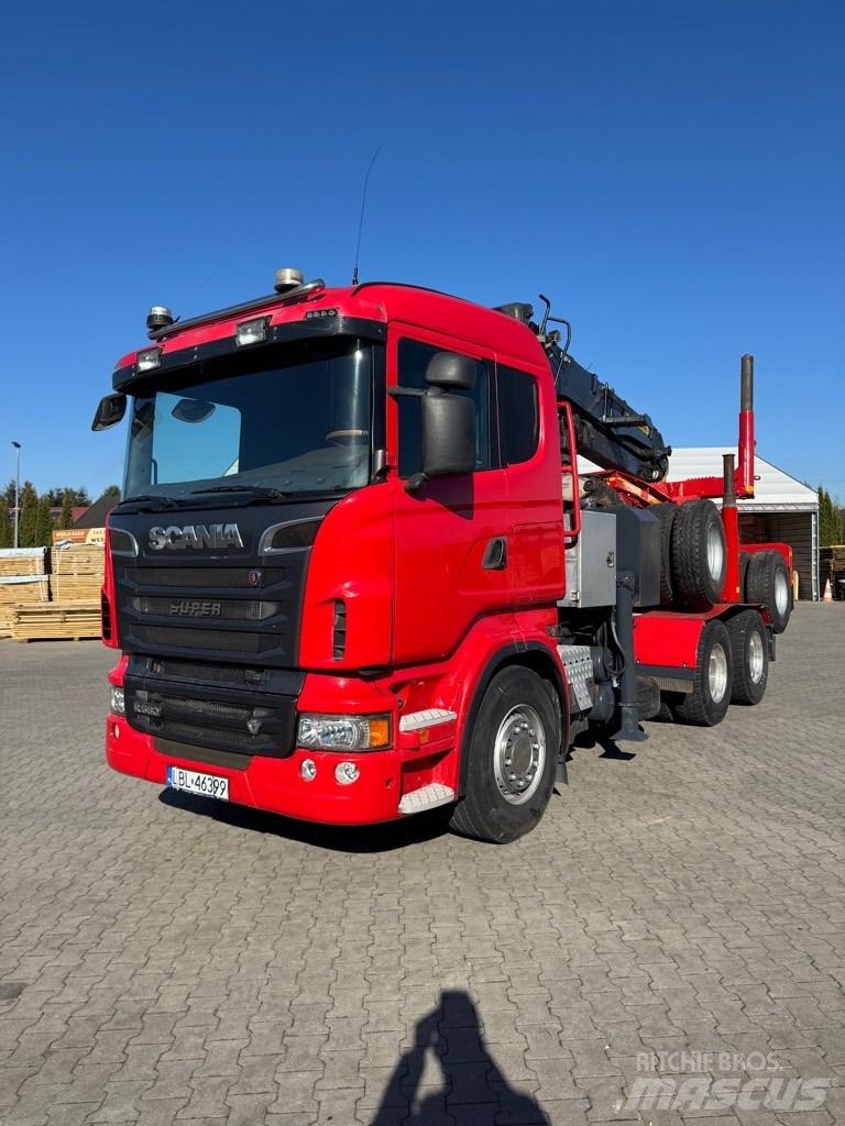 Scania R 560 Tømmertransport