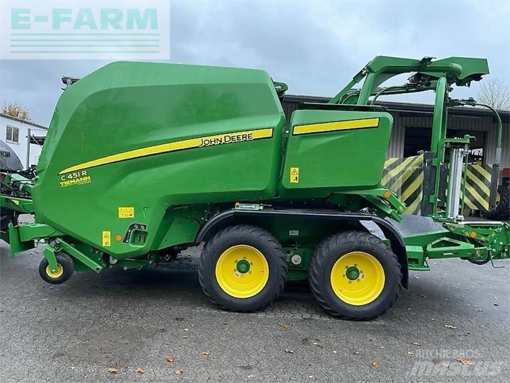 John Deere c451r Pressere til firkantede baller