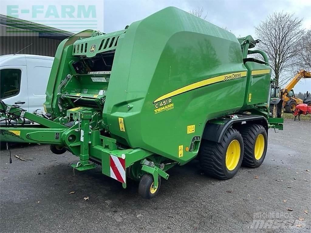 John Deere c451r Pressere til firkantede baller