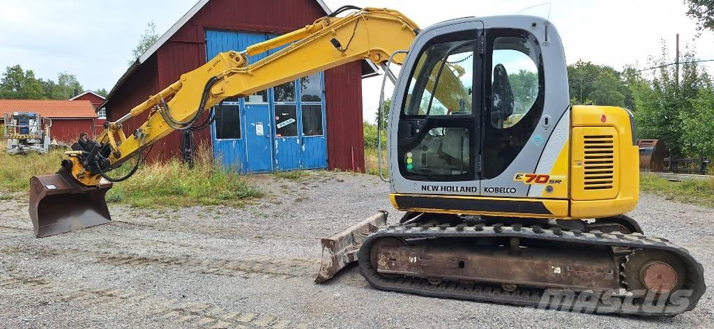 Kobelco E70SR Gravemaskiner på larvebånd