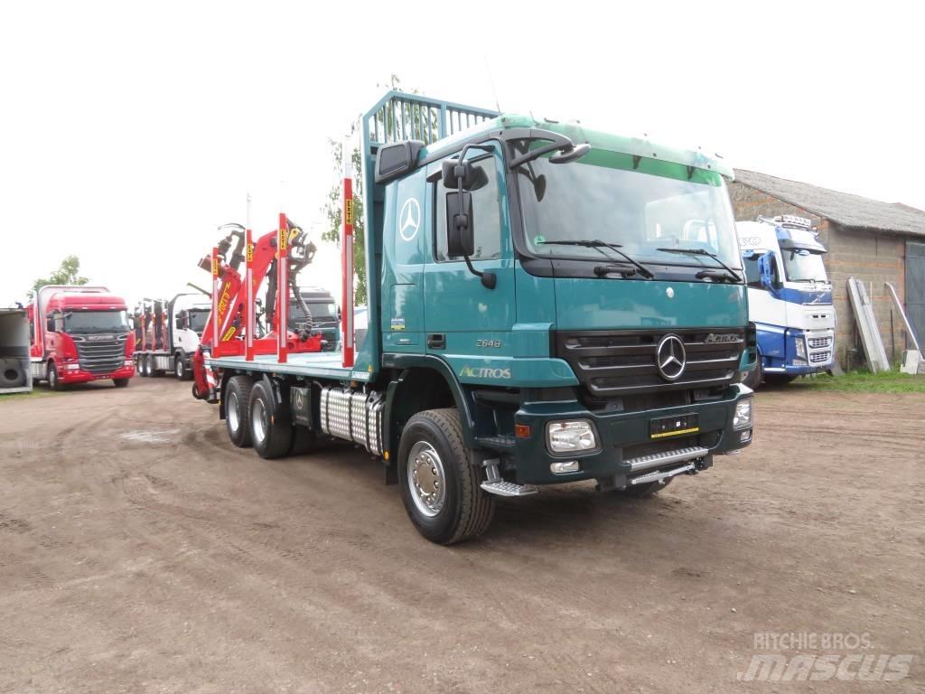 Mercedes-Benz 6X4 Tømmertransport