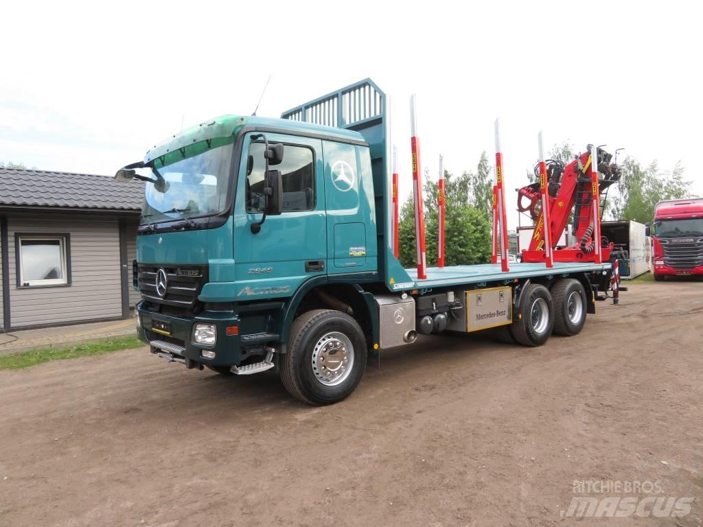 Mercedes-Benz 6X4 Tømmertransport