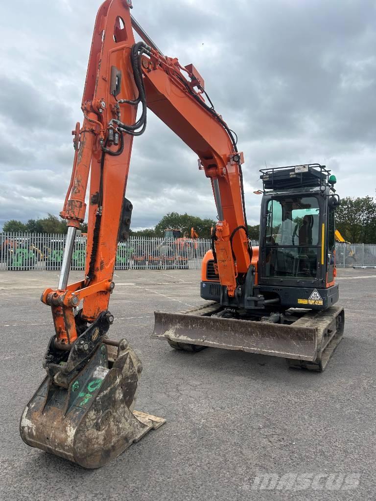 Doosan DX 85 R-3 Midi-gravemaskiner 7t - 12t