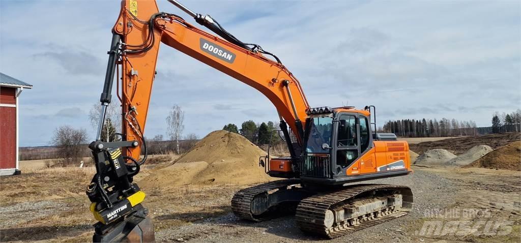 Doosan DX 225 LC-5 Gravemaskiner på larvebånd