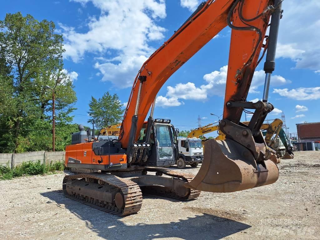 Doosan DX 380 Gravemaskiner på larvebånd