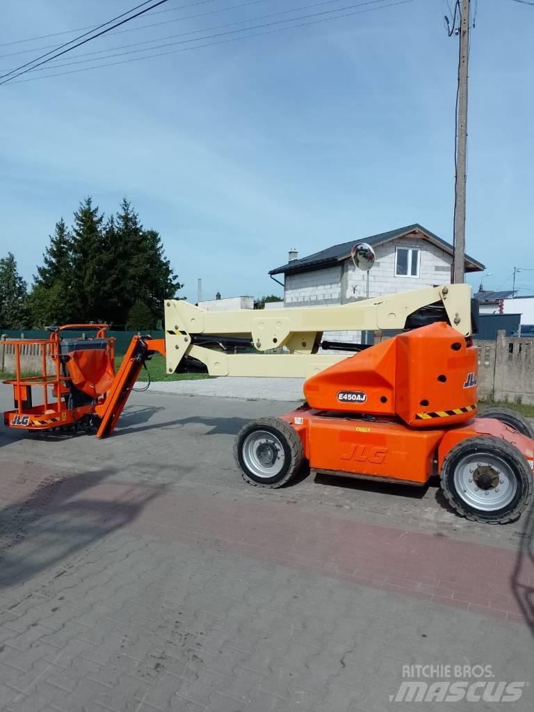 JLG E 450 AJ Bomlifte med knækarm