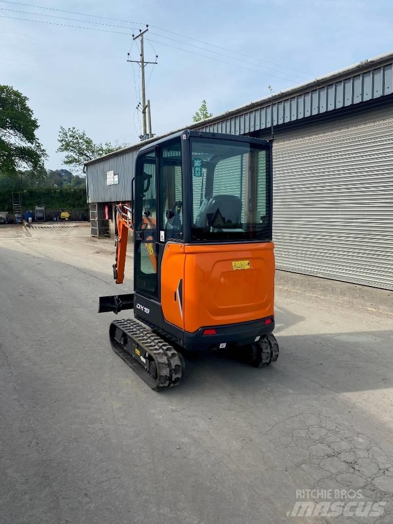 Doosan DX 19 Minigravemaskiner