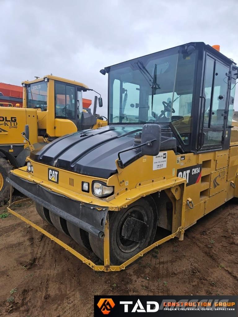 CAT CW 34 Tromle med luftdæk