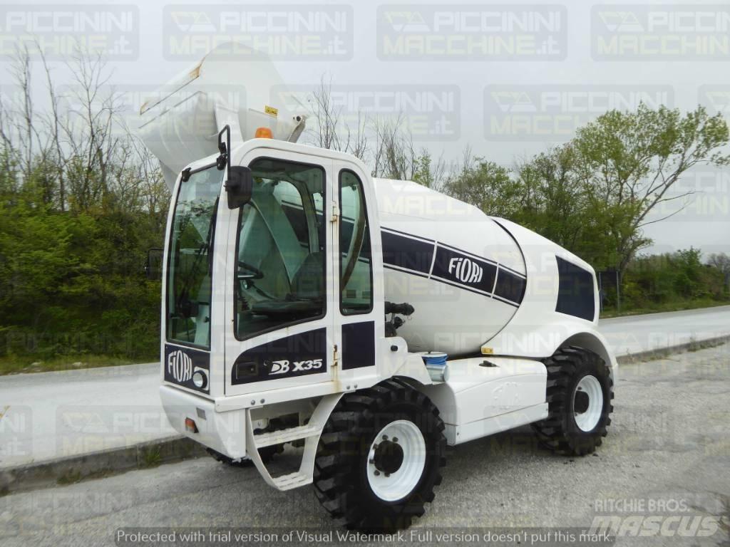 Fiori DBX35 CBV Beton / mørtelblandere