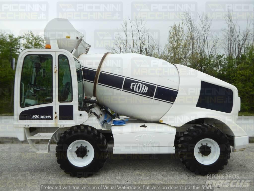 Fiori DBX35 CBV Beton / mørtelblandere