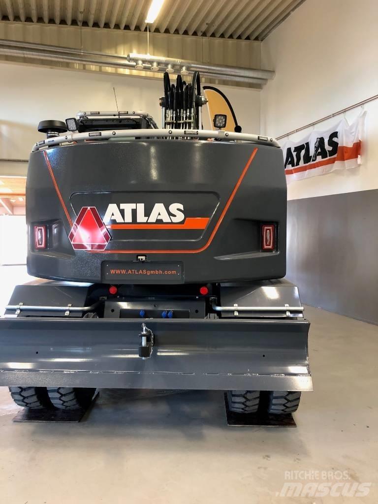 Atlas 165 Wsr Gravemaskiner på hjul