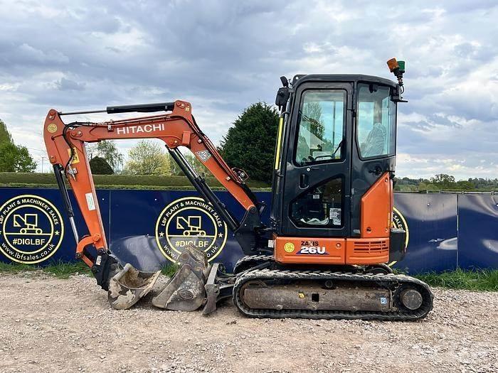 Hitachi ZX26U Special gravemaskiner