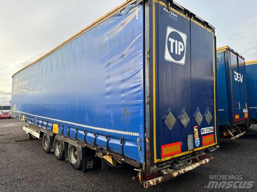 Krone SD MEGA-LINER Semi-trailer med Gardinsider