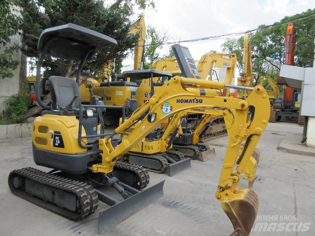 Komatsu PC 18 Minigravemaskiner