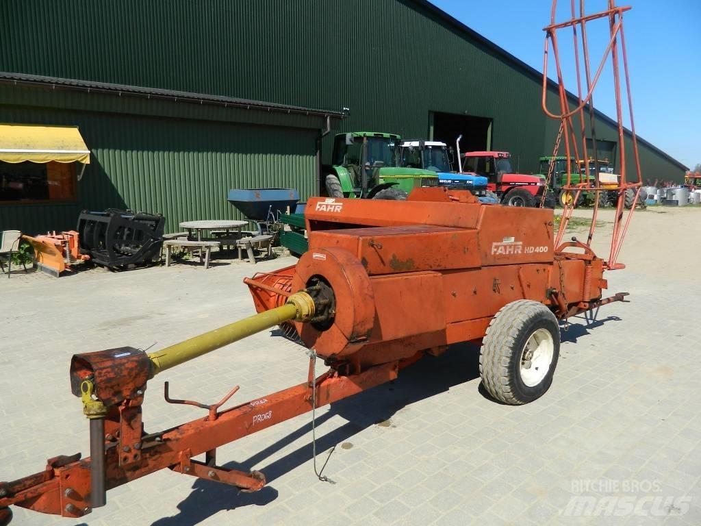 Fahr HD 400 Pressere til firkantede baller