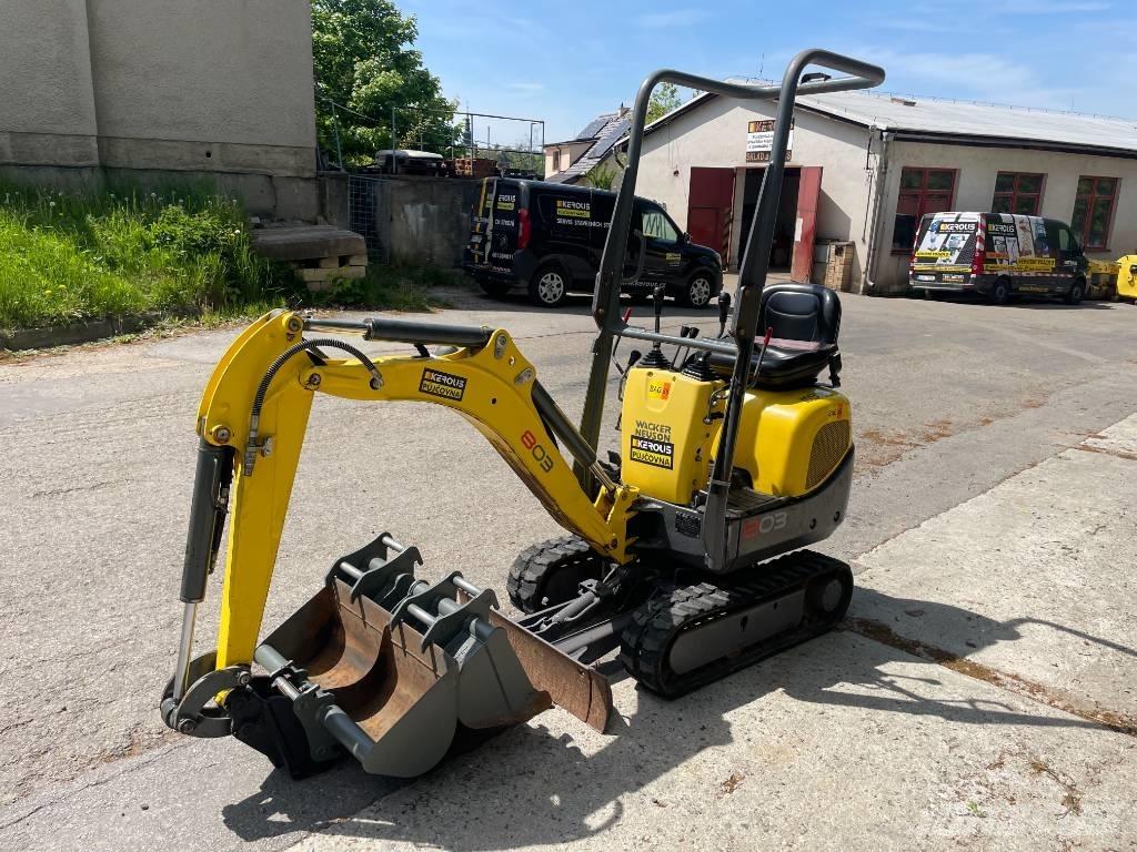 Wacker Neuson 803 Minigravemaskiner