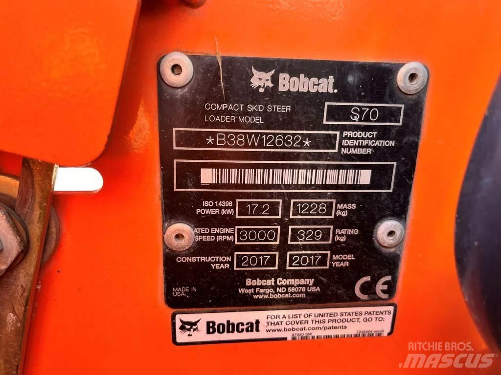 Bobcat S70 Minilæsser - skridstyret