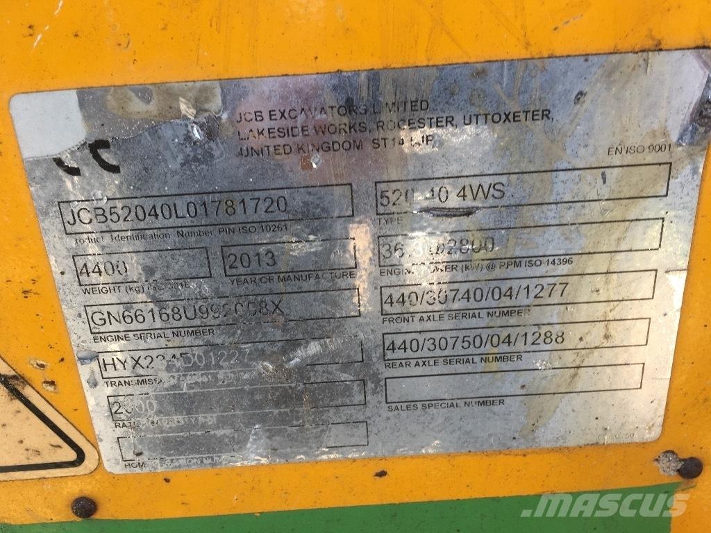 JCB 520-40 Teleskoplæssere