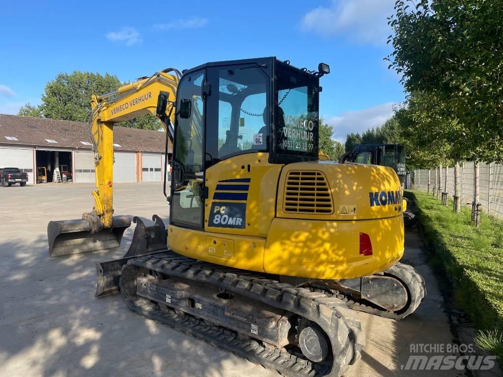 Komatsu PC 80 MR-5 Midi-gravemaskiner 7t - 12t
