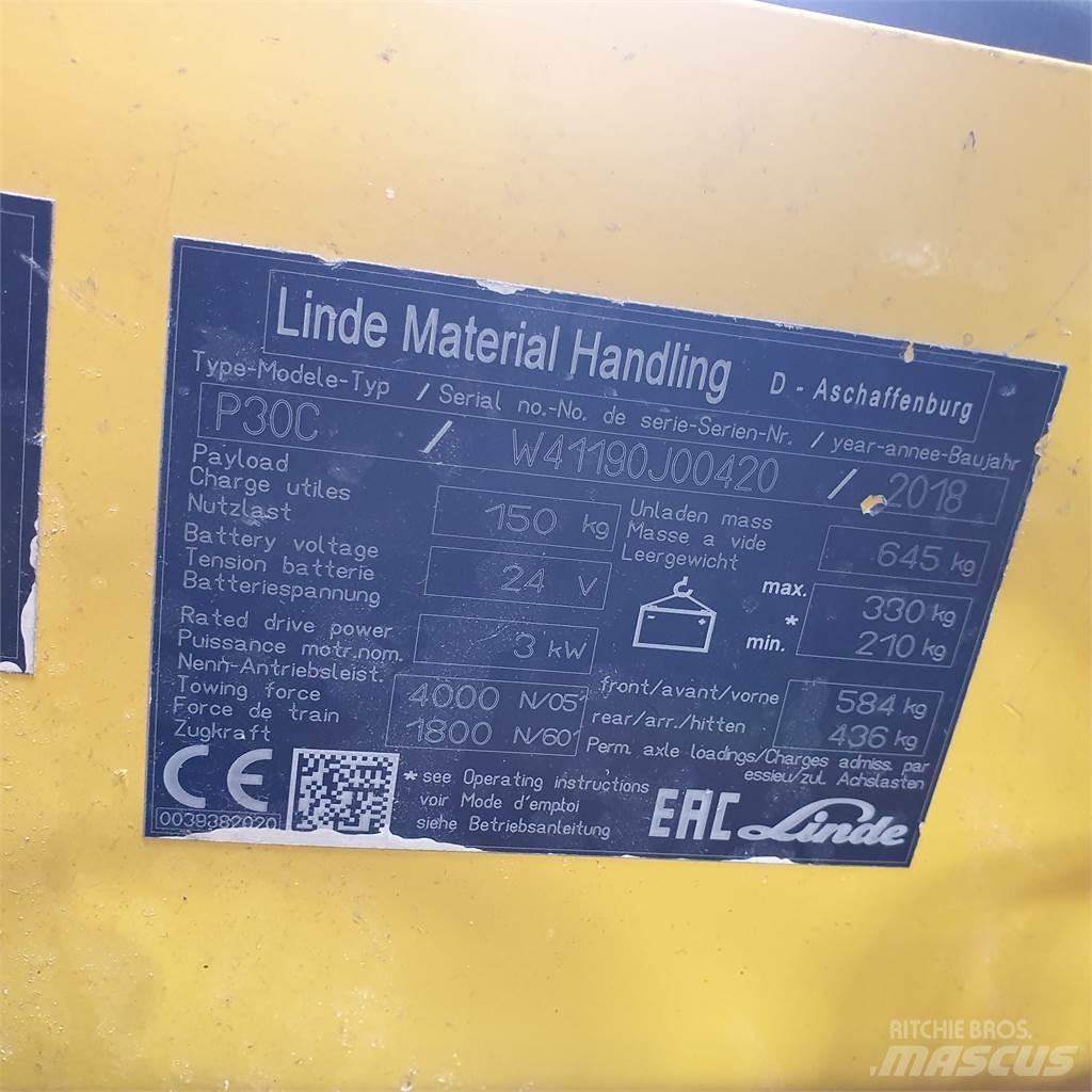 Linde P30C Bugsertruck