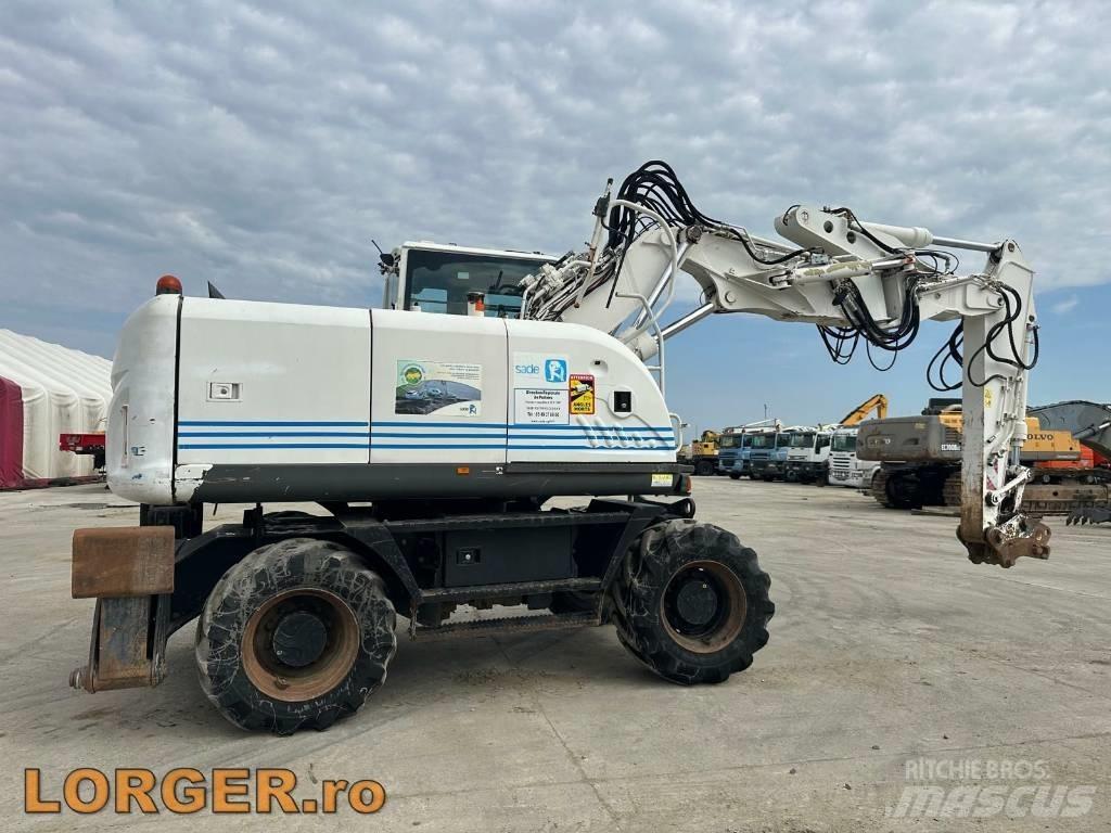Hitachi ZX 140 W-3 Gravemaskiner på hjul