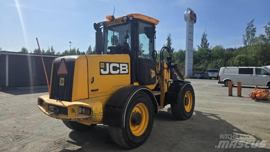 JCB 411 Læssemaskiner på hjul