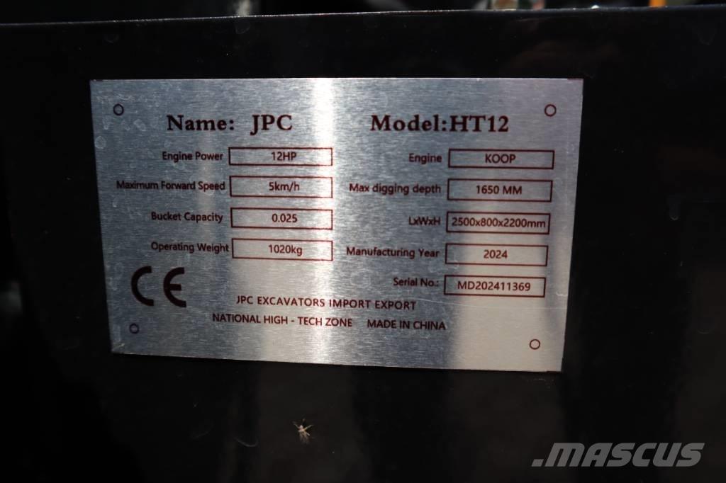 JPC HT12 Minigravemaskiner