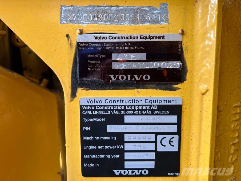 Volvo A30E Terrængående lastbiler