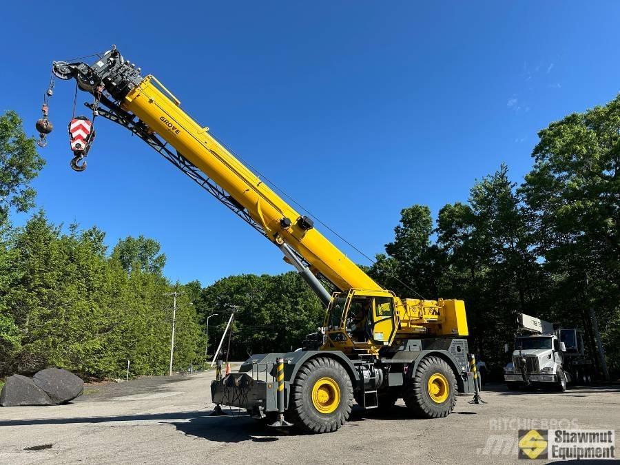 Grove RT 770 E Kraner til hårdt terræn
