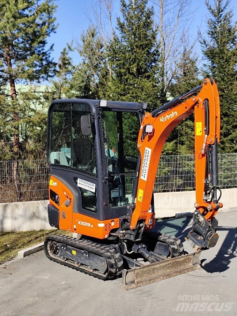 Kubota KX 019-4 Minigravemaskiner