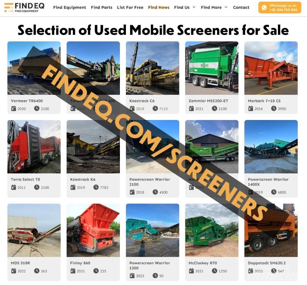 PowerScreen Div. Mobile sorterværker