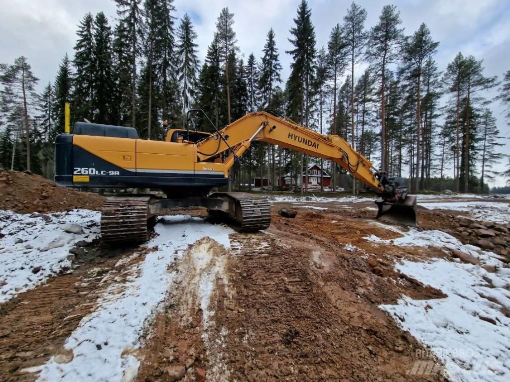Hyundai 260 LC Gravemaskiner på larvebånd
