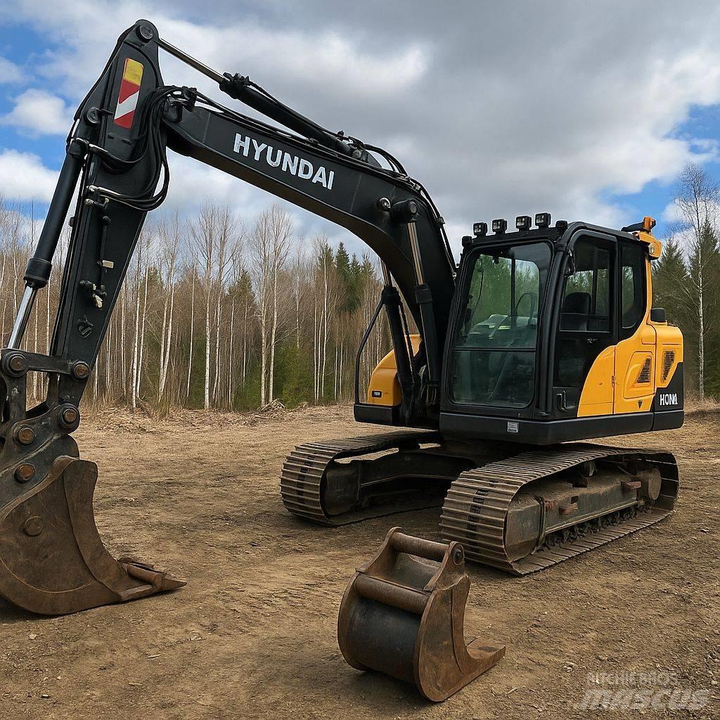 Hyundai HX 140 AL Gravemaskiner på larvebånd