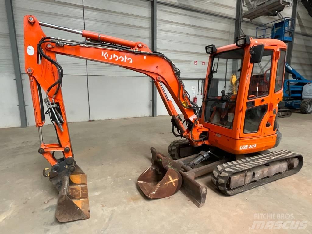 Kubota U 35-3 A 3 Minigravemaskiner