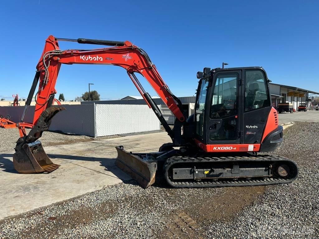 Kubota KX 080-4 Minigravemaskiner