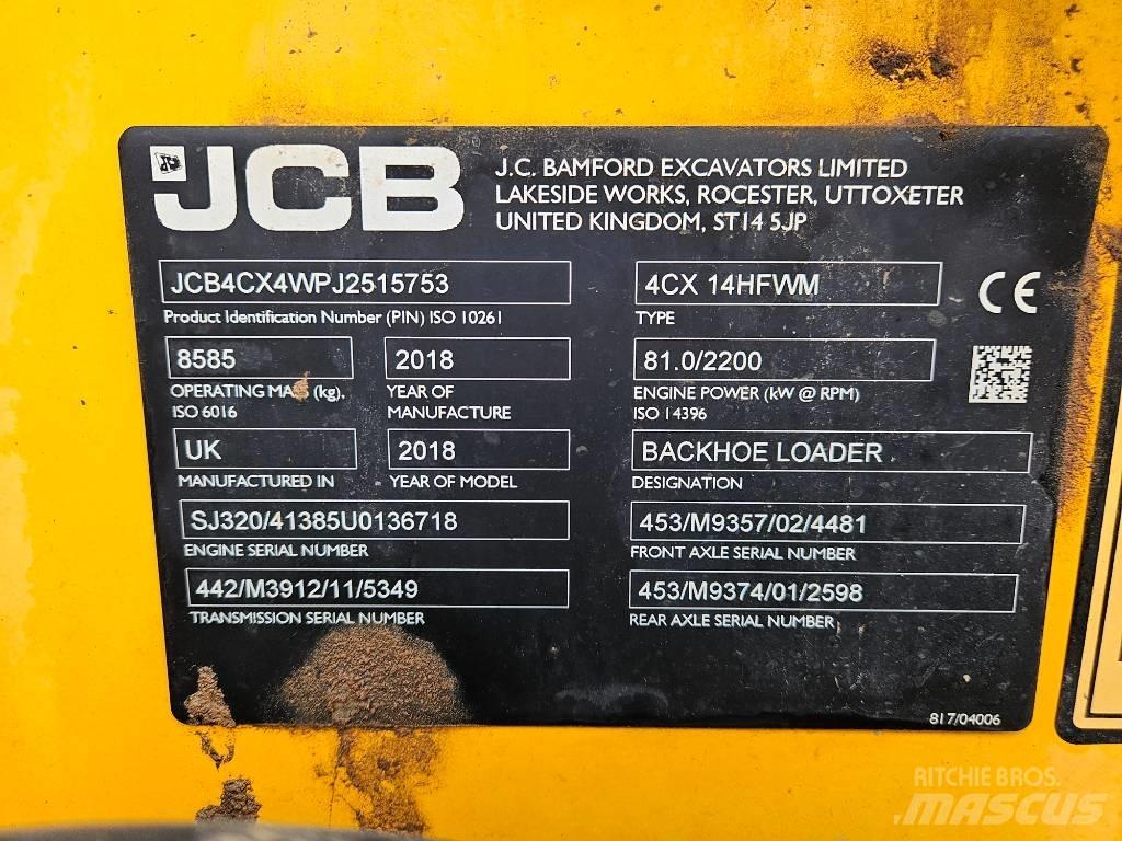 JCB 4 CX Rendegravere