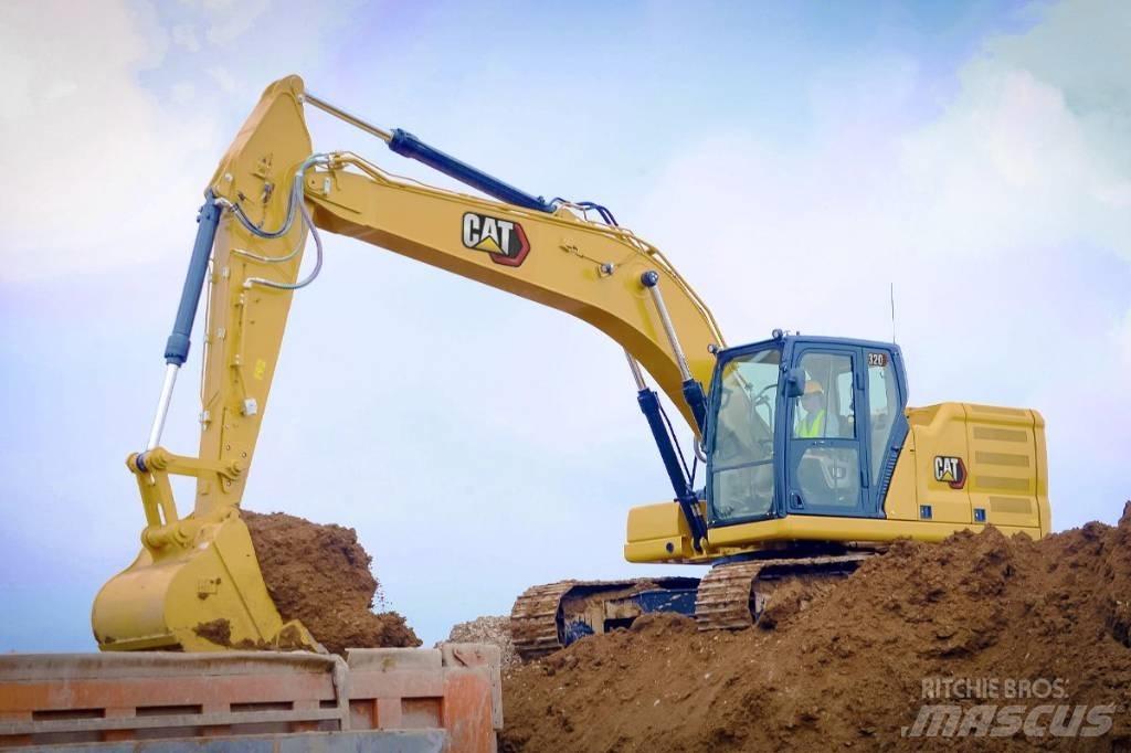 CAT 320 Gravemaskiner på larvebånd