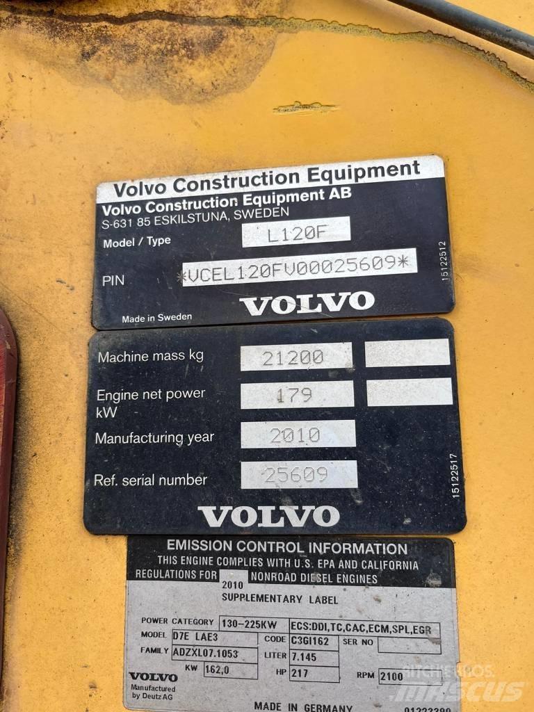Volvo L 120 F Læssemaskiner på hjul