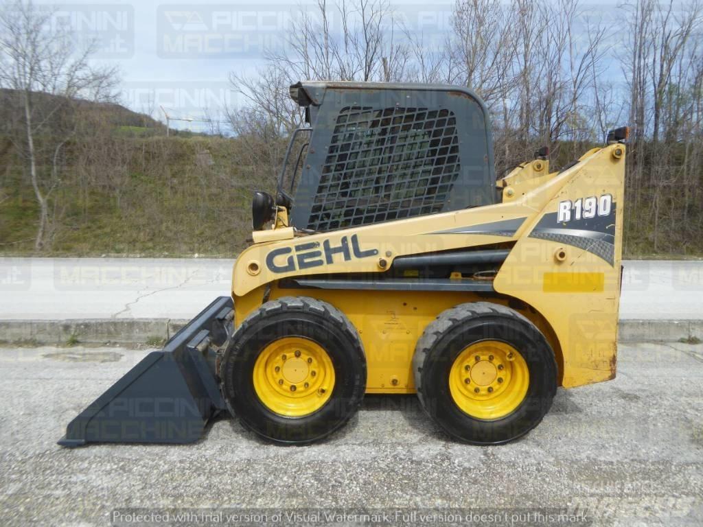 Gehl R190 HF Minilæsser - skridstyret