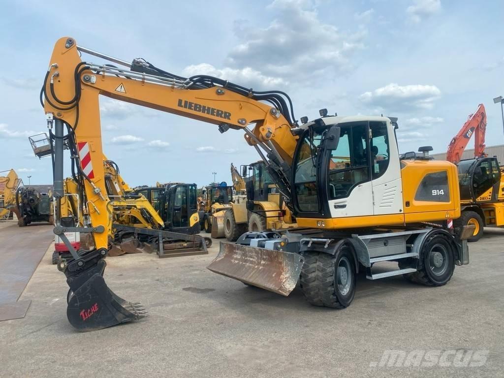 Liebherr A914 NVT Gravemaskiner på hjul