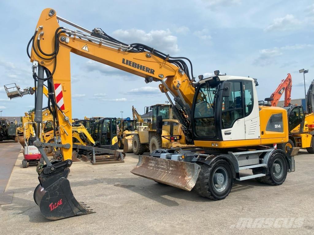 Liebherr A914 NVT Gravemaskiner på hjul