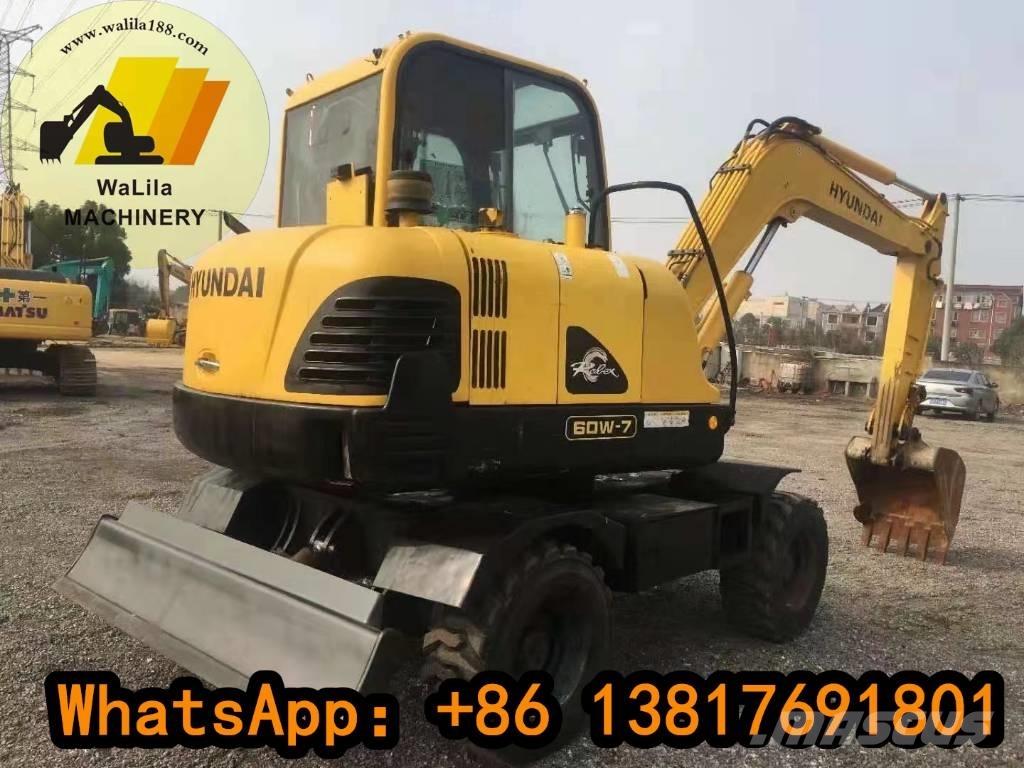Hyundai 60 W Gravemaskiner på hjul