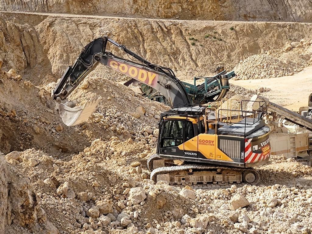 Volvo EC 250 EL Gravemaskiner på larvebånd