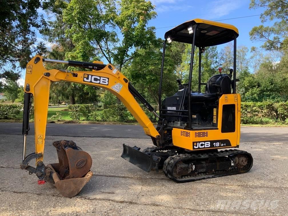 JCB 18 Z-1 Minigravemaskiner