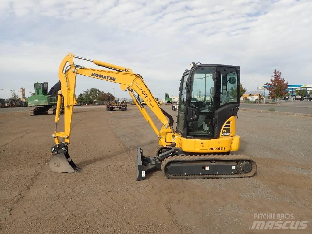 Komatsu PC35MR-5 Minigravemaskiner