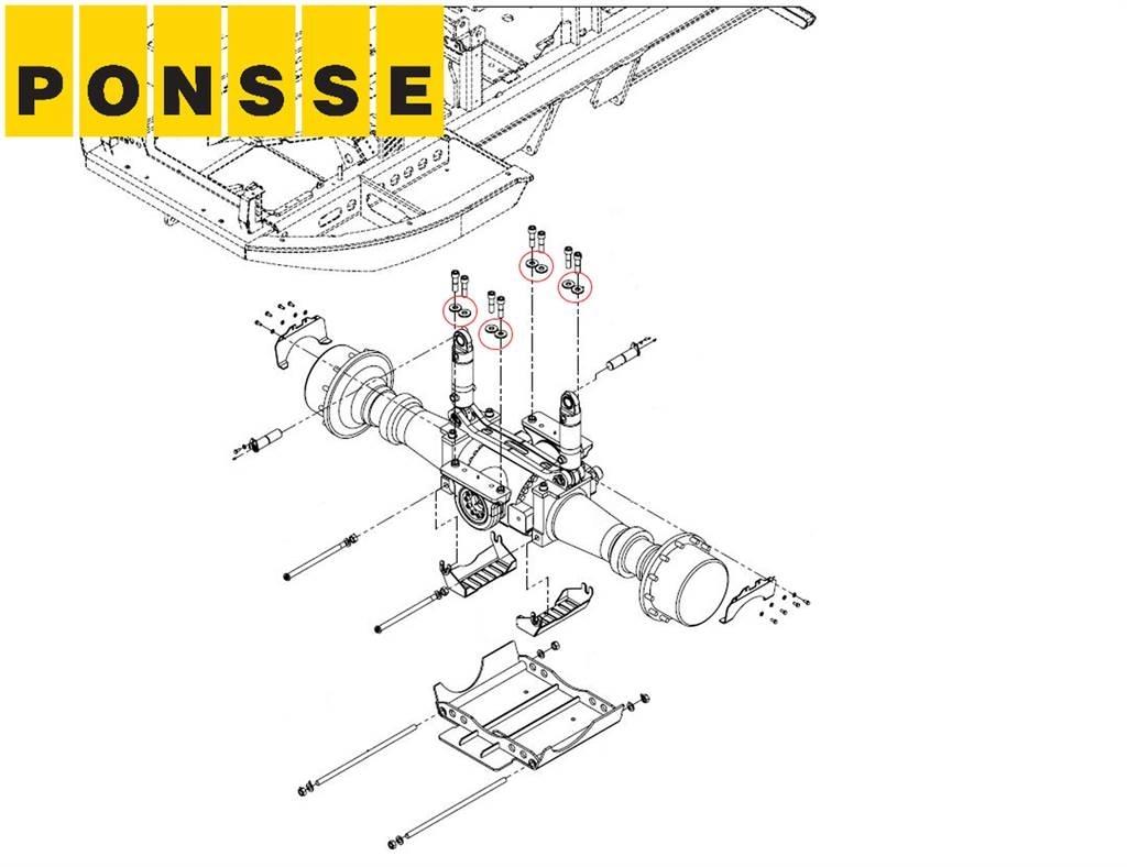 Ponsse 0062632 Chassis og suspension