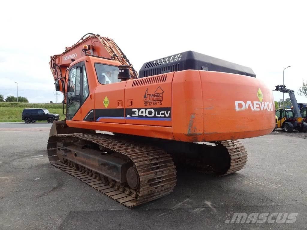 Daewoo 340LC-V Gravemaskiner på larvebånd