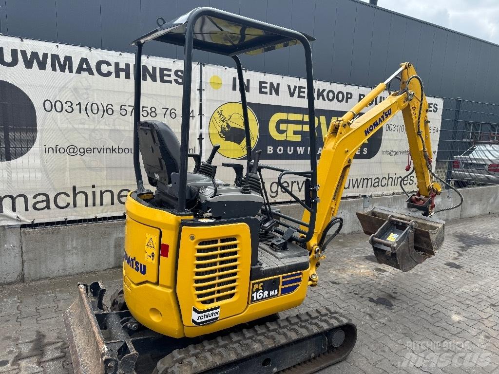 Komatsu PC 16 R-3HS Minigravemaskiner